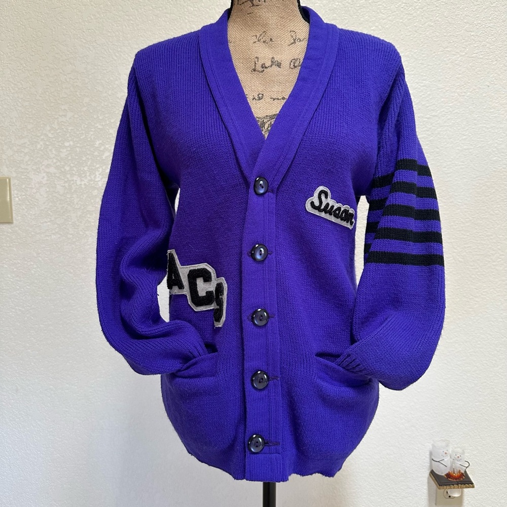 Vintage School Cardigan